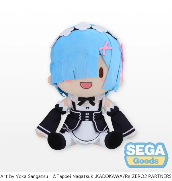SEGA Fuwapetit Re:ZERO -Starting Life in Another World- Plush Rem (L) - Re:ZERO -Starting Life in Another World-