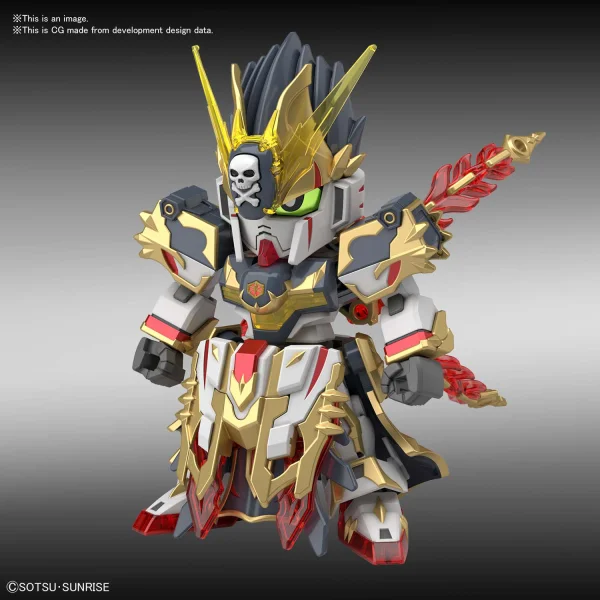 BANDAI HOBBY SD SANGOKU SOKETSUDEN Gan Ning CROSSBONE GUNDAM - SD Gundam Sangokuden Brave Battle Warriors