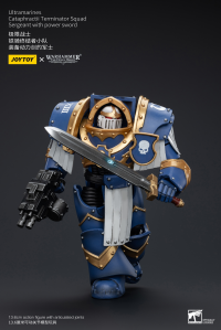 Ultramarines Cataphractii Terminator Squad Sergeant with Power Sword 8