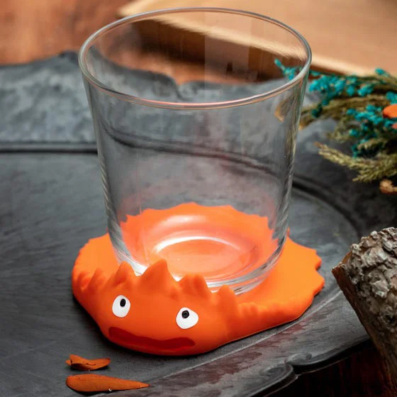 Benelic Calcifer Coaster "Howl's Moving Castle" (Box/5), Benelic - Howl's Moving Castle