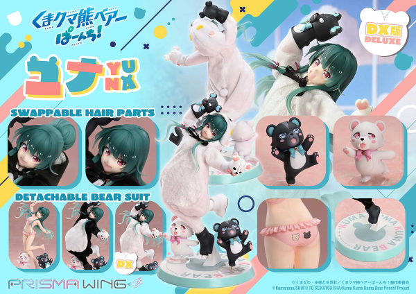 PRISMA WING Kuma Kuma Kuma Bear Punch! Yuna Deluxe Version 1/7 Scale Pre-Painted Figure
