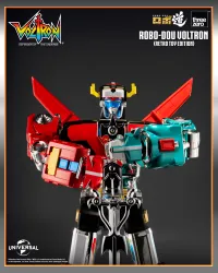 threezero Voltron: Defender of the Universe ROBO-DOU Voltron (Retro Toy Edition) - Voltron: Beast King GoLion - photo 3