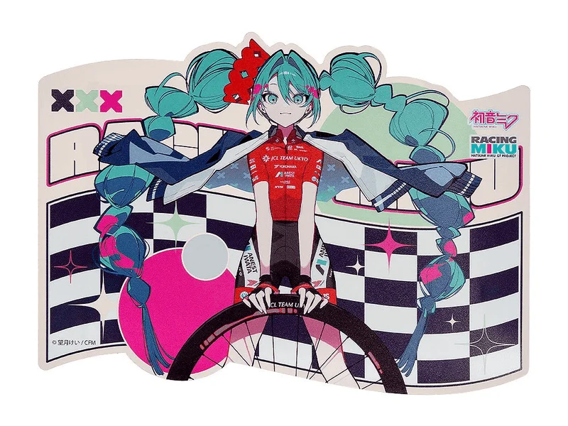 GoodSmile Moment Hatsune Miku: Racing Ver. 2025 Sticker C - Hatsune Miku