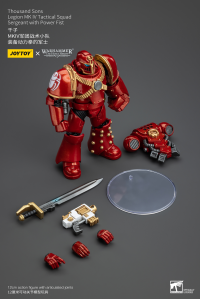 Thousand Sons Legion MK IV Tactical Squad Sergeant with Power Fist 9