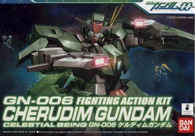 BANDAI HOBBY Fighting Action Kit - Cherudim Gundam - Mobile Suit Gundam 00