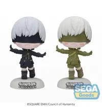 SEGA CHUBBY COLLECTION TV Anime "NieR:Automata Ver1.1a" Petit Figure "9S" (EX) [Pack of; 15 Normal, 13 Sepia] - NieR:Automata - photo 1