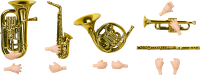 Nendoroid Doll Brass Instruments Parts Set 6