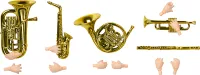GOOD SMILE COMPANY Nendoroid Doll Brass Instruments Parts Set - Figure Accessories - photo 6