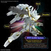 BANDAI HOBBY HG 1/144 BLACK KNIGHT SQUAD Cal-re.A - Mobile Suit Gundam SEED FREEDOM - photo 3