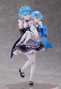 Re:ZERO -Starting Life in Another World- Figure Rem & Childhood Rem 12