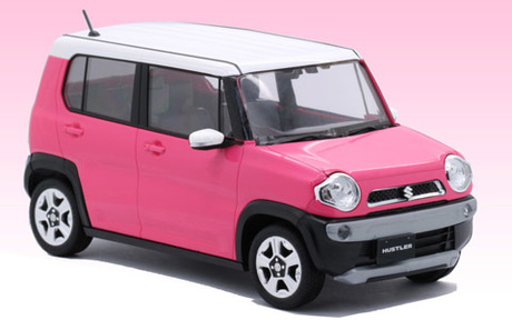 [C-NX-5 EX-1] 1/24 Suzuki Hustler (Candy Pink Metallic)
