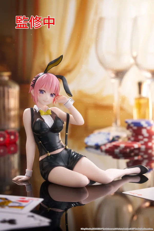 TAITO The Quintessential Quintuplets 3 Desktop Cute Figure - Ichika Nakano (Bunny Ver.) - The Quintessential Quintuplets