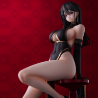 Hayabusa Illustration Black China Dress-chan 12
