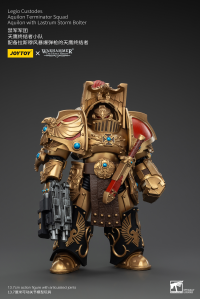 Legio Custodes Aquilon Terminator Squad Aquilon with Lastrum Storm Bolter 4