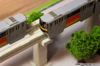 PLUM PMOA 1/150 Scale  Tama Intercity Monorail Series 1000 Paper kit（2cars） - Scale Kits - photo 6