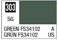 Mr. Color 303 - Green FS34102 (Semi-Gloss/Aircraft) 1