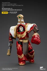 JOYTOY Thousand Sons Sekhmet Terminator Cabal Sekhmet Volkite Charger And Power Fist - Warhammer 40K - photo 2