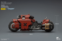 Blood Angels Raider-pattern Combat Bike with twin-linked bolt rifles 22