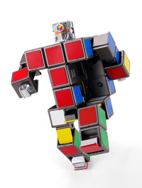 RUBIK'S CUBE ROBO "RUBIK'S CUBE", TAMASHII NATIONS CHOGOKIN 11