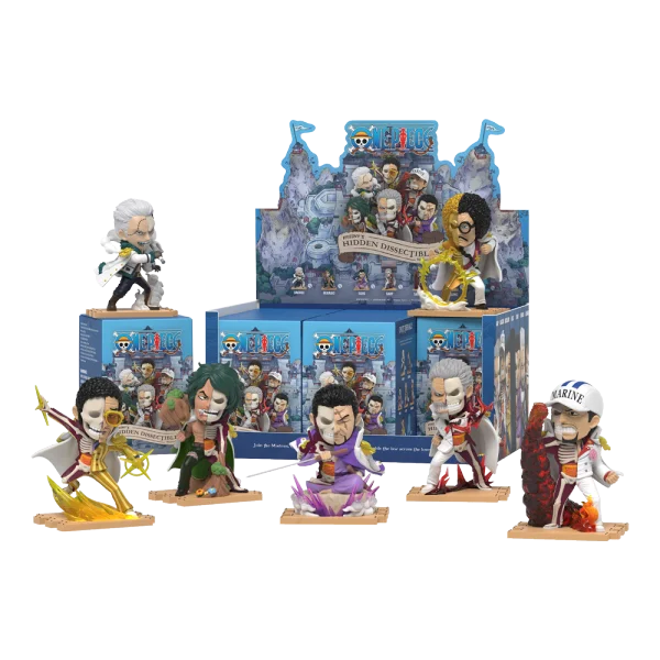 Mighty Jaxx Freeny's Hidden Dissectibles: One Piece Marines Edition (6pc per box) - ONE PIECE