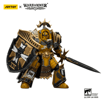 Imperial Fists Legion Praetor in Tartaros Terminator Armour with Power Sword and Vigil Storm Shield 14