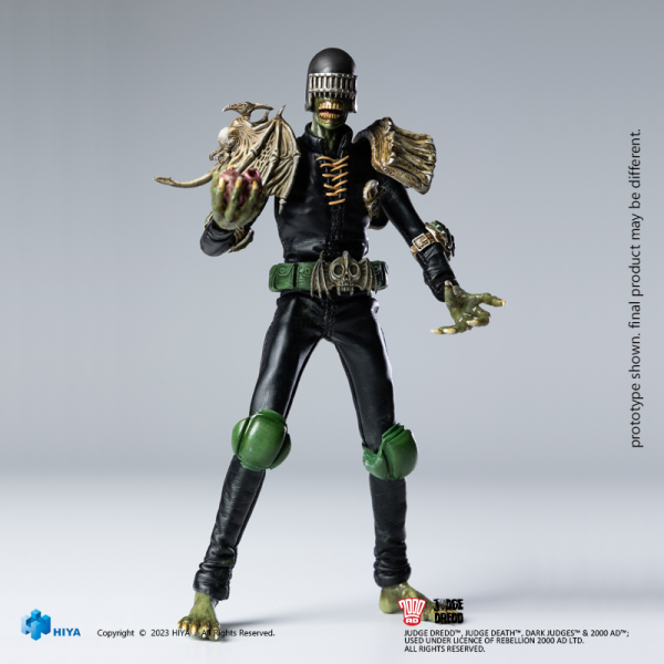 Exquisite Super Series JUDGE DREDD Judge Death Action Figure