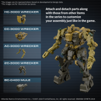 30MM ARMORED CORE Ⅵ FIRES OF RUBICON RaD CC-3000 WRECKER MILK TOOTH 4