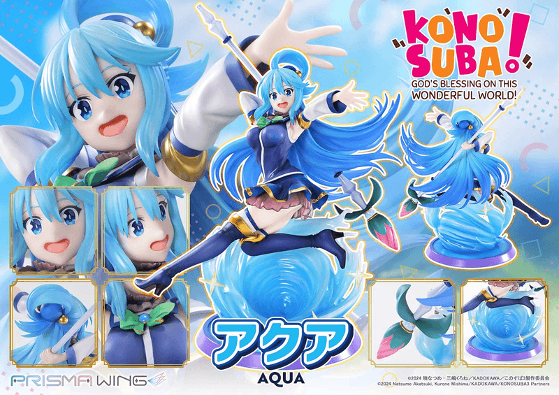 PRISMA WING The anime KONOSUBA -God's blessing on this wonderful world! AQUA 1/7 Scale Pre-Painted Figure 			