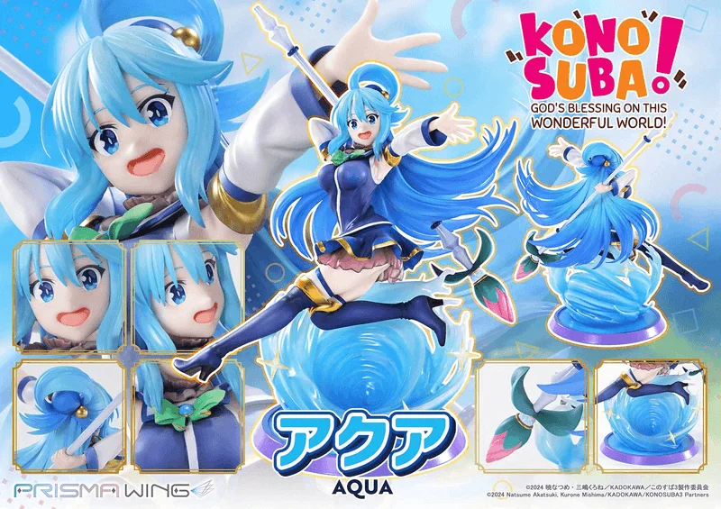Prime 1 Studio PRISMA WING The anime KONOSUBA -God's blessing on this wonderful world! AQUA 1/7 Scale Pre-Painted Figure 			 - KONOSUBA -God's Blessing on This Wonderful World!