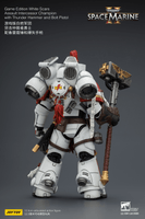 Game Edition White Scars Assault Intercessor Champion with Thunder Hammer and Bolt Pistol 16