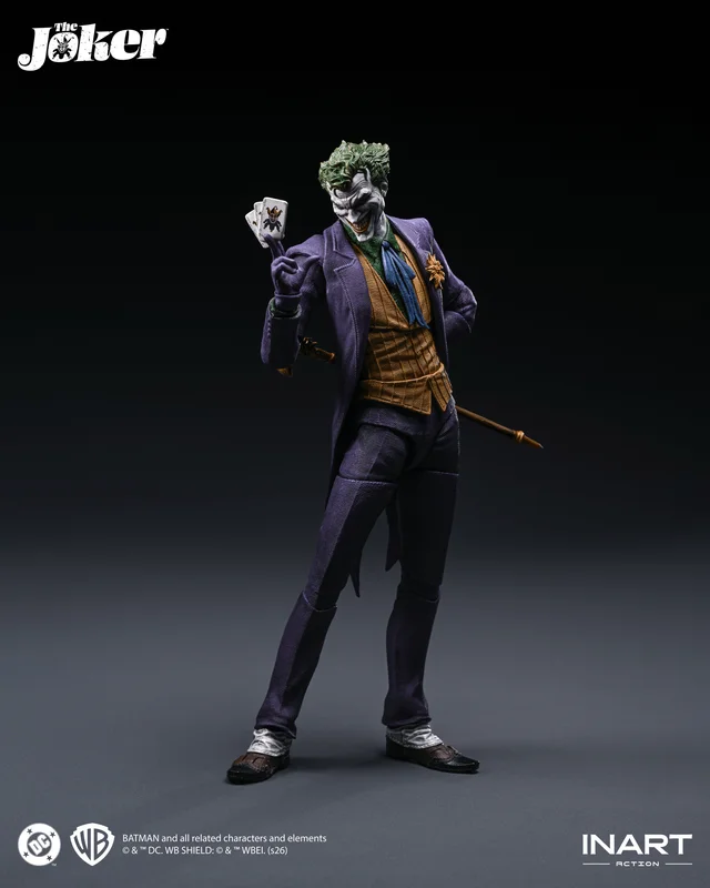 Queen Studios INART Action - The Joker Action Figure - DC Comics