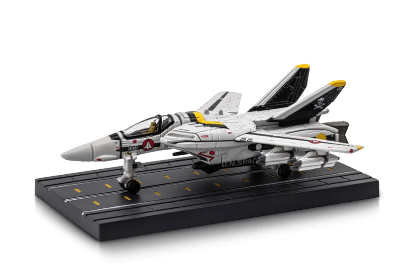 KIDS LOGIC MINI METAL 001 “Super Dimension Fortress Macross” VERITECH (Fighter Mode)  Diecast Collectible Model - Macross