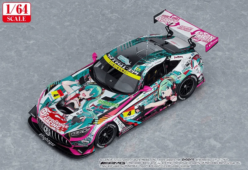 GoodSmile Racing 1/64 Scale Good Smile Hatsune Miku AMG 2020 SUPER GT Ver. - Hatsune Miku