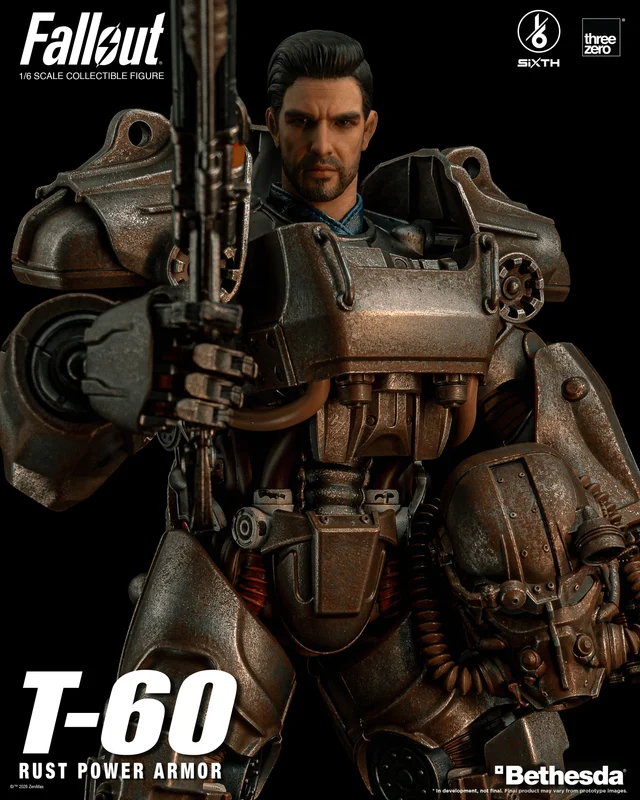 threezero Fallout - 1/6 T-60 Rust Power Armor - Fallout