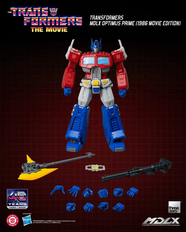 threezero Transformers MDLX Optimus Prime (1986 Movie Edition) - Transformers