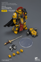 Imperial Fists Legion Praetor in Mk III Armour with Power Sword and Bolt Pistol 24