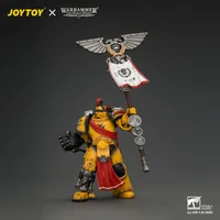 JOYTOY Imperial Fists Herald Consul with Standard and Bolt Pistol - Warhammer 40K - photo 2