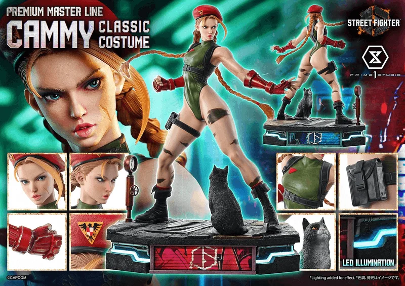 Prime 1 Studio Ultimate Premium Masterline Street Fighter 6 Cammy Classic Costume 			 - Street Fighter