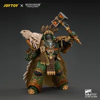 JOYTOY Salamanders Vulkan, Primarch of the XVlllth Legion with Dawnbringer, The Furnace's Heart and Dragon's Breath Gauntlet - Warhammer 40K - photo 3