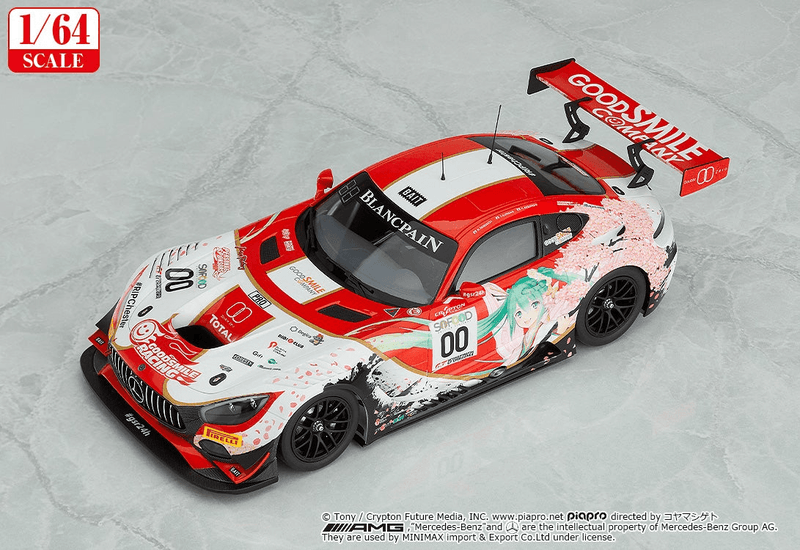 1/64 Scale Good Smile Hatsune Miku AMG 2017 SPA24H Ver.
