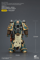 Sons of Horus Maloghurst the Twisted, the Warmaster's Equerry with Legion Standard and Banestrike Bolter 14