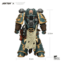 Sons of Horus Maloghurst the Twisted, the Warmaster's Equerry with Legion Standard and Banestrike Bolter 11
