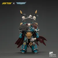 JOYTOY Alpha Legion Chaos Lord with Plasma Pistol and Accursed Weapon - Warhammer 40K - photo 1