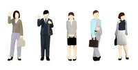 PLUM PMOA 1/80 Scale super minifigure series8 Expert Office Worker Set 2 - Scale Figures - photo 1