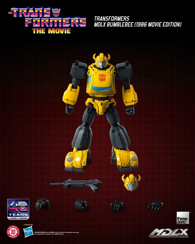 threezero Transformers MDLX Bumblebee (1986 Movie Edition) - Transformers