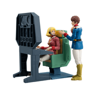 G.M.G. COLLECTION EX Mobile Suit Gundam White Base Bridge Radio operator Desk set【with gift】 4