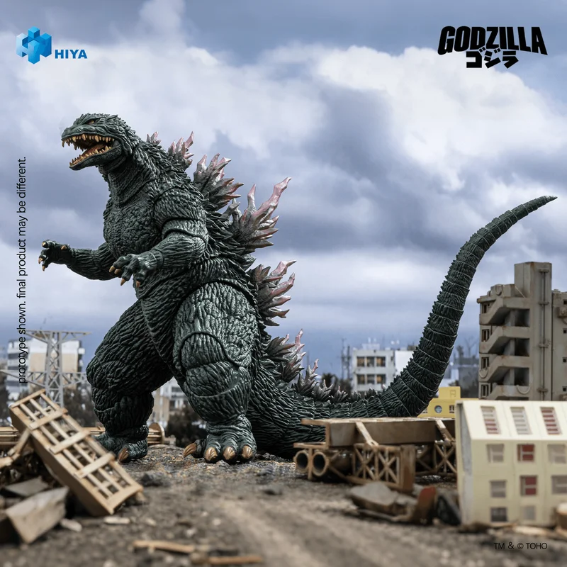 HIYA TOYS HIYA Exquisite Basic Series None Scale 7 Inch Godzilla vs. Megaguirus 2000 Godzilla Action Figure - Godzilla