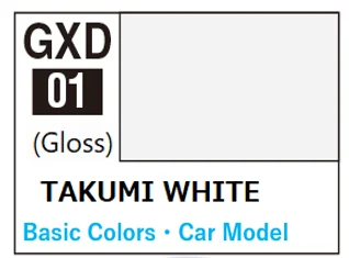 GSI Creos GXD01 - TAKUMI WHITE - Paints