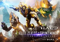 Prime 1 Studio Ultimate Premium Masterline Halo: Campaign Evolved Elite Zealot & Grunt Minor: Covenant Assault Bonus Version - Halo: Campaign Evolved - photo 2