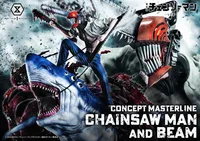 Prime 1 Studio Concept Masterline Chainsaw Man – The Movie: Reze Arc CHAINSAW MAN & BEAM Bonus Version - Chainsaw Man - photo 2